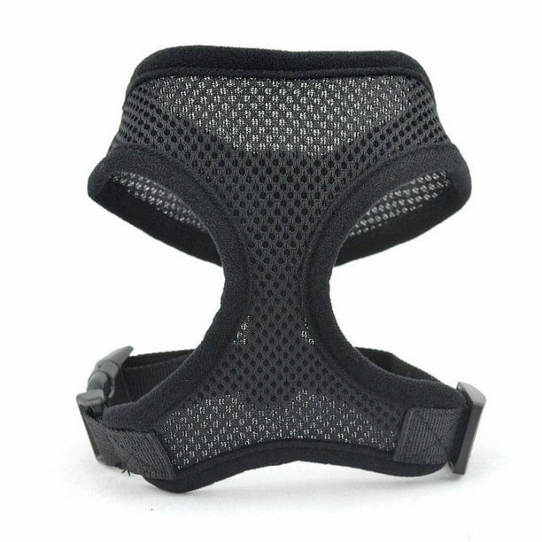 Billuyoard Mascota Control Arnés para Perro Cachorro Gato Suave a Pie Cuello Seguridad Tira Suministros para perros Negro S