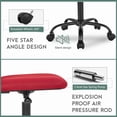 thumbnail image 3 of Dkelincs Ergonomic Office Chair Adjustable Mesh Computer Desk Chair with Back Support Rolling Chair, Red, 3 of 7