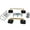 Sets, variant on Opvise 10Pcs/Set Skateboard Scene Props Compact Exquisite Craftsmanship Plastic Fingerboard Obstacles Street Barriers for Indoor