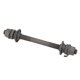 thumbnail image 3 of Front Hub Hollow Shaft, Durable Chrome Molybdenum Steel Surface Grinding  Hollow Shaft High Strength Smooth  For Mountain Bike ANGGREK Bicycle Hollow Shaft, 3 of 8
