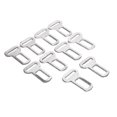 thumbnail image 3 of 10pcs Universal Pet Car Seat Belt Buckle Car Alarm Eliminator Clip Safety Plug, 3 of 5