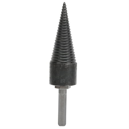

Firewood Drill Bits Balack Hex Shank Die Steel Wood Splitter Drilling Accessories 32mm