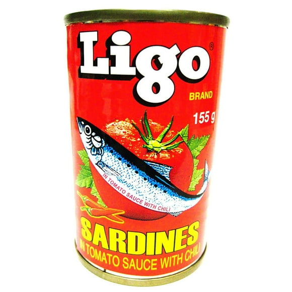 Ligo Sardines à la sauce tomate avec chili 155g