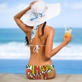 thumbnail image 5 of Thanksgiving Font Chic One-Piece Swimsuits Bikini Set: Detachable Sponge, Adjustable Strap, Two-Pack, for Pools and Beaches, 5 of 6