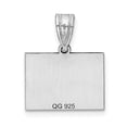 thumbnail image 4 of Auriga 925 Sterling Silver/Rhodium-plated Colorado State Pendant for Women, 4 of 6