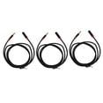 thumbnail image 1 of Cable de Audio Bling Bling 3 uds Trenzado de Nylon Macho de 4 Polos de 3,5mm, 1 of 12