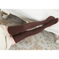 thumbnail image 6 of Ksopiavobs Women Extra Long Thigh High Socks Cotton Knit Warm Thick Tall Boot Stockings Leg Warmers, 6 of 6