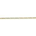thumbnail image 3 of Auriga 10k Yellow Gold 1.75mm Flat Figaro Chain Necklace 20inch for Women, 3 of 6