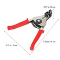 thumbnail image 2 of OULII 2Pack Red Wire Stripper With Carbon Steel For Stripping Cutting And Crimping Use, 2 of 6