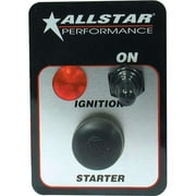 Allstar Performance ALL80142 Standard Ignition One Switch Panel with Pilot Light