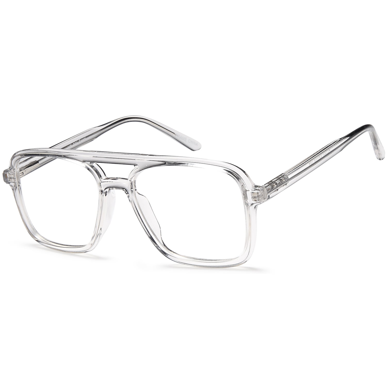 Unisex Eyeglasses 54 18 145 Crystal Plastic - Walmart.com