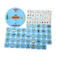 thumbnail image 4 of Dualoai Food Chain Party Favors Science Life Cycle Kit Food Web Animal Learning for Blue, 4 of 9