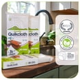 thumbnail image 2 of Quikcloth® Everyday Clean Plant-Based Cleaning Wipes – Parent Tested & Approved with Gentle, Plastic-Free, Safe for Hands & Home Surfaces, 2 of 7