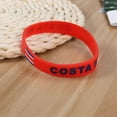 thumbnail image 2 of Minkissy 6 Pcs Bracelets en Silicone Sport Rouge pour Match de Football, 2 of 3