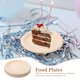 thumbnail image 3 of FESTFENDS 50Ud Plato De Papel Para Comida Con Elegante En Amarillo Claro Para Celebraciones, 3 of 6