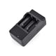 thumbnail image 1 of De Batería Negro Dos Ranuras De Carga Plástico Durable Enchufe De Ee. Uu. Compacto Portátil Práctico Fácil Operación Conveniente Caja De Batería Recargable Con Luz Indicadora 16340 Cargador Scienceny HA013923-00, 1 of 6
