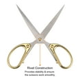 thumbnail image 5 of Uxcell 6" Stainless Steel Vintage Mini Scissors for Embroidery Cross Stitch Sewing Gold, 5 of 6