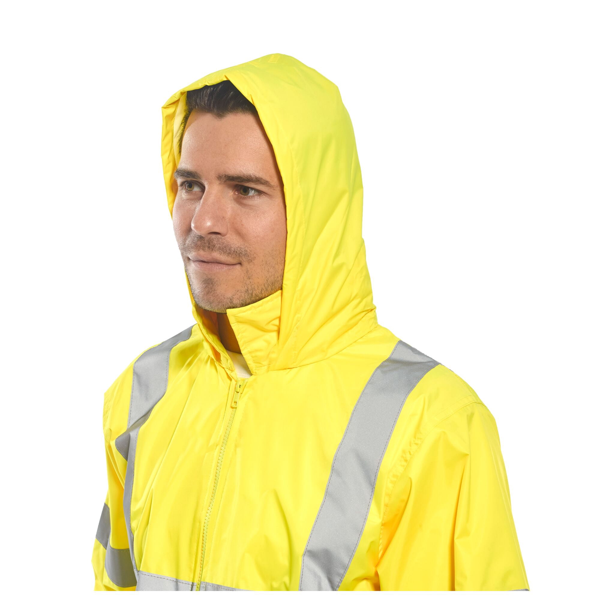 Portwest H440 Veste De Pluie Hi-Vis Imperméable Légère Pour Hommes - Haute Visibilité Et Protection Totale