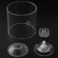 thumbnail image 2 of Fish Feeder Acrylic Aquarium Fish Tank Adjustable Circle Ring Fish Feeding Floating Food Dish Food Protection Cover Tray Feeder, 2 of 5