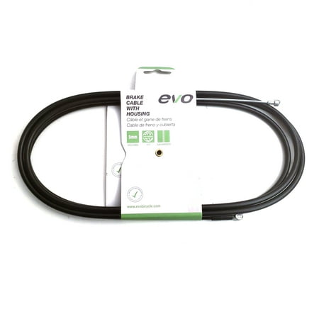 - Evo Galvanized Brake Cable and Housing - 2000mm Housing, 2100mm Cable - Universal - EVO-CABL2505