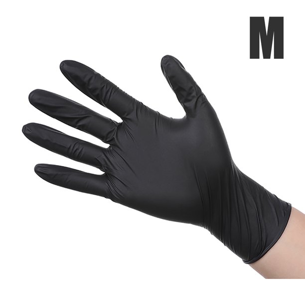 100-Packs Disposable Gloves, Nitrile Gloves Domestic ...