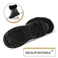 thumbnail image 5 of Bacca Girls Anti-Slip Snow Boots Black Glitter Warm Faux Fur-Lined Winter Boots 13M, 5 of 8