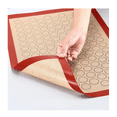 thumbnail image 4 of Alfombrillas Tapetes Antiadherentes De Silicona Labg Beige con Rojo, 4 of 5