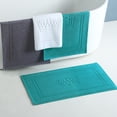 thumbnail image 6 of Unique Bargains Bath Rugs Reversible Cotton Spa Quick Dry Non Slip Bathroom Mat Gray, 6 of 7