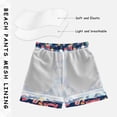 thumbnail image 3 of FORMRS Boys Swim Trunks Quick Dry Mesh Lining Beach Boardshorts, Sizes XS-XL, Pink Cartoon Truck Pattern, 3 of 7