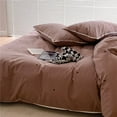 thumbnail image 3 of Zhuge Bed Sheets Set, Bedding Sheets Pillowcases Kit, Twin Bed Set, Hotel Bedding, Home Decor(Pink), 3 of 5