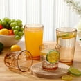 thumbnail image 7 of SOFTGAS Set of 6 Plastic Drinking Glasses, 10oz and 16oz Reusable Shatterproof Drinking Tumblers, Unbreakable Acrylic Clear Cups for Water, Juice and Cocktails, Dishwasher-Safe (Multicolor), 7 of 7