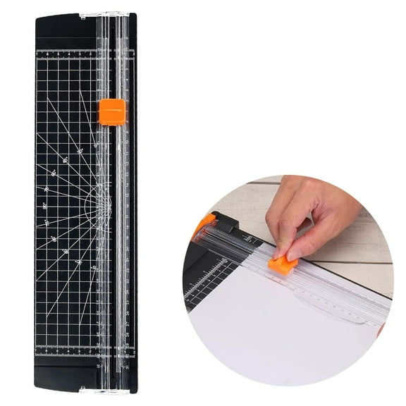 GOGHOST Portable Paper Cutter, A4 Process for Photos, Labels, Craft Paper and Cardstock (Black)