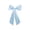 Blue, variant on 41.33 Inch Decorative Bow,Oversized Satin Fabric Pre-tied Tree Topper Bow for Christmas Tree Door Holiday Party,Red