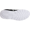 thumbnail image 3 of Reebok J21506: Kids' Classic Nylon Fashion Black/White Sneaker, 3 of 7