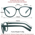 thumbnail image 4 of LifeArt Blue Light Blocking Computer Reading Glasses with Transparent Lens for Women/Men, 4 of 8