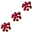 thumbnail image 1 of Inteprter 200pcs / set Flores artificiales ecológicas - Para decoraciones de cumpleaños y bodas Bajo mantenimiento B18Rojo oscuro Type1 NO1, 1 of 6