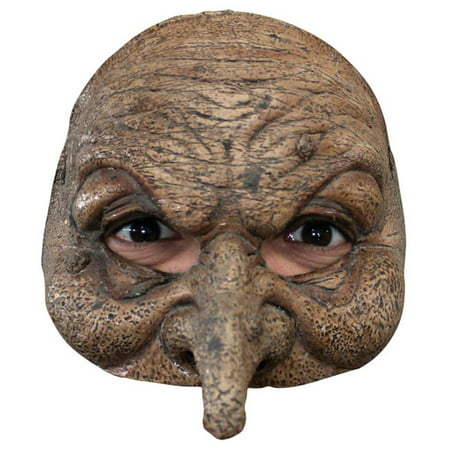 Wizard Latex Half Mask, Flesh