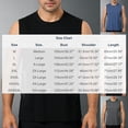 thumbnail image 3 of Men's Workout Sleeveless Shirts UPF 50+ Summer Beach Swim Shirt Quick Dry Cooling Gym Muscle Fitness Running Tank Tops Big and Tall Size M-5XL Black, 3 of 6