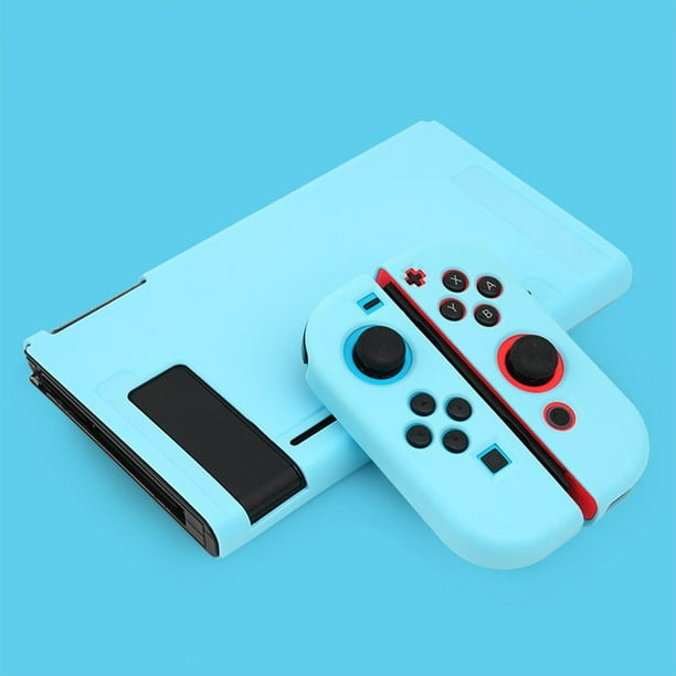 Nintendo Switch Case Soft Skin Dockable Matte Tpu Full Body Protective Cover Cute Candy Girls For Joy Con Controller Ns Console Switch Accessories Conque Gmyle Sky Blue Walmart Com Walmart Com
