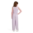 thumbnail image 3 of Kensie Girl Sleeveless Pleated Lurex Mesh Jumpsuit, Sizes 4-16, 3 of 6