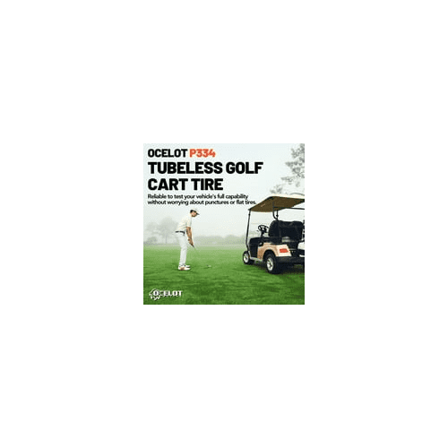 Ocelot P334 All-Terrain, Versatile and Durable Golf Cart Tire 