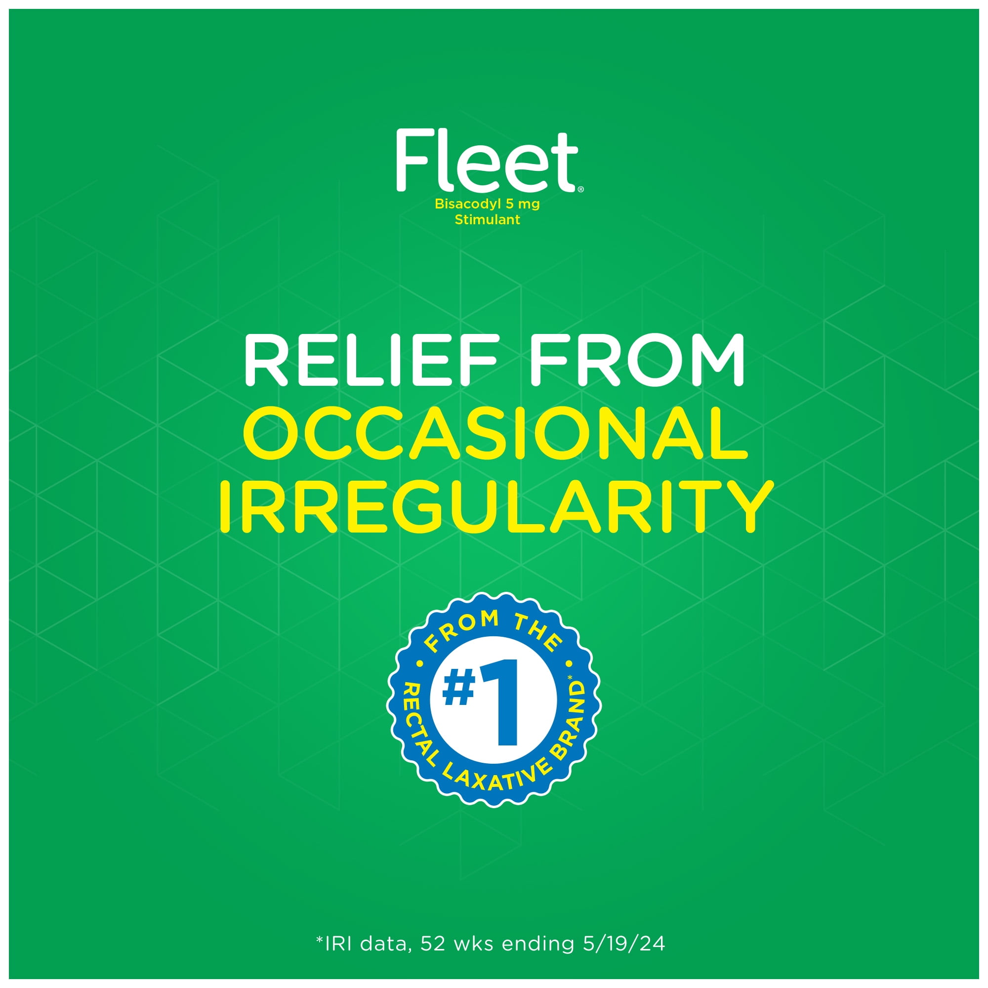 Fleet Laxative, Oral Laxative Stimulant, Overnight Constipation Relief, Laxative Tablets, 25 Count