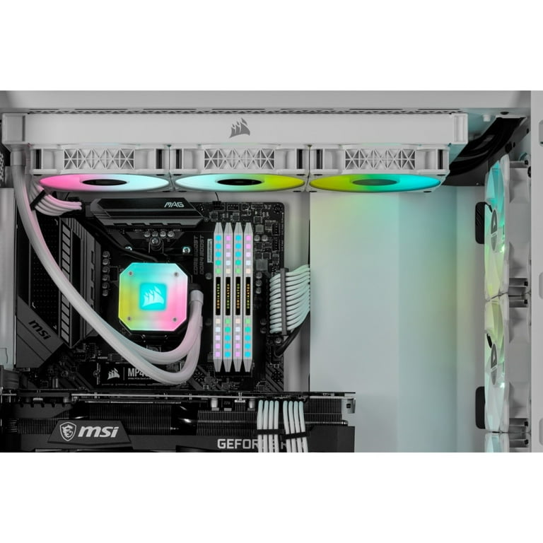 Corsair iCUE H150i ELITE CAPELLIX Liquid CPU Cooler, White