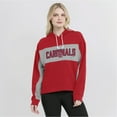thumbnail image 4 of Women's Fanatics Red St. Louis Cardinals Filled Stat Sheet Pullover Hoodie, 4 of 7