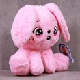 thumbnail image 4 of Conejo de Peluche Wiki Rosa 25 cm PELUCHERIA, 4 of 5