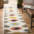 thumbnail image 2 of Safavieh  Handmade Flatweave Dhurries Terese Modern Wool Rug 4' x 6' 4' x 6' Indoor,Handmade Living Room,Bedroom Rectangle, 2 of 10