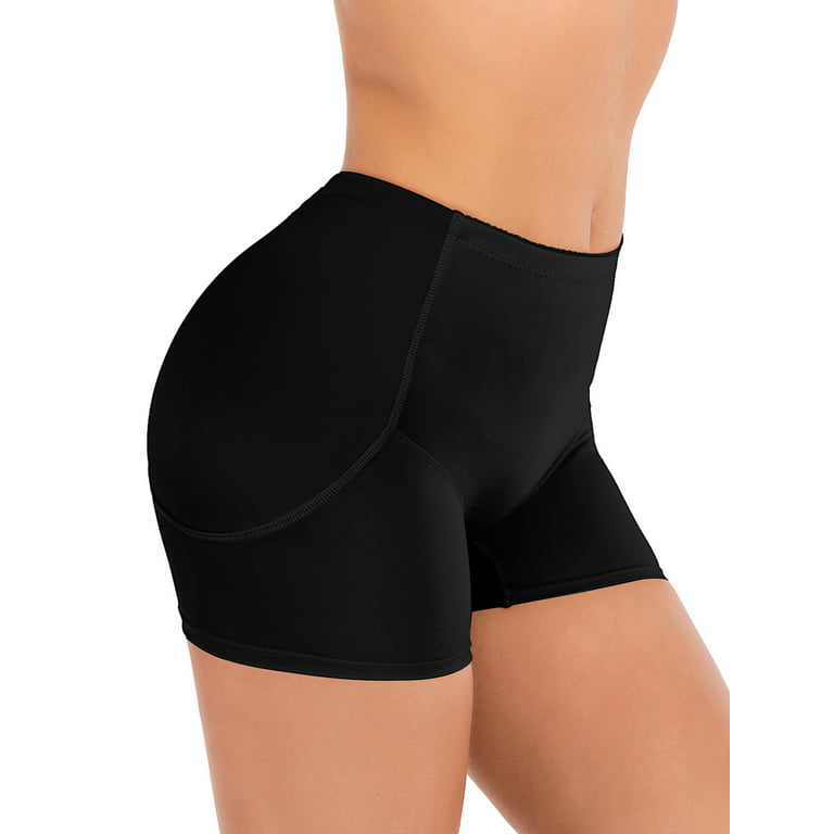 Vaslanda Women Butt Lifter Padded Panties Lace Hip Enhancer Underwear  Seamless Booty Shorts 