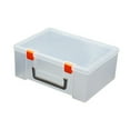 thumbnail image 5 of LEORX Portable Handheld Storage Container Plastic Box for Home Accessory Organization, 5 of 8