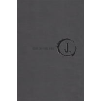 Jesus-Centered Bible NLT, Charcoal (Hardcover)