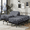 Basic Adjustable Bed Frame+14" Gray Mattress, variant on Split King Electric Adjustable Bed Frame with Head & Foot Incline, Under-Bed Lighting, Adjustable Legs, Zero Gravity Feature, 4 USB Ports, Wireless Remote Control, Easy Assembly